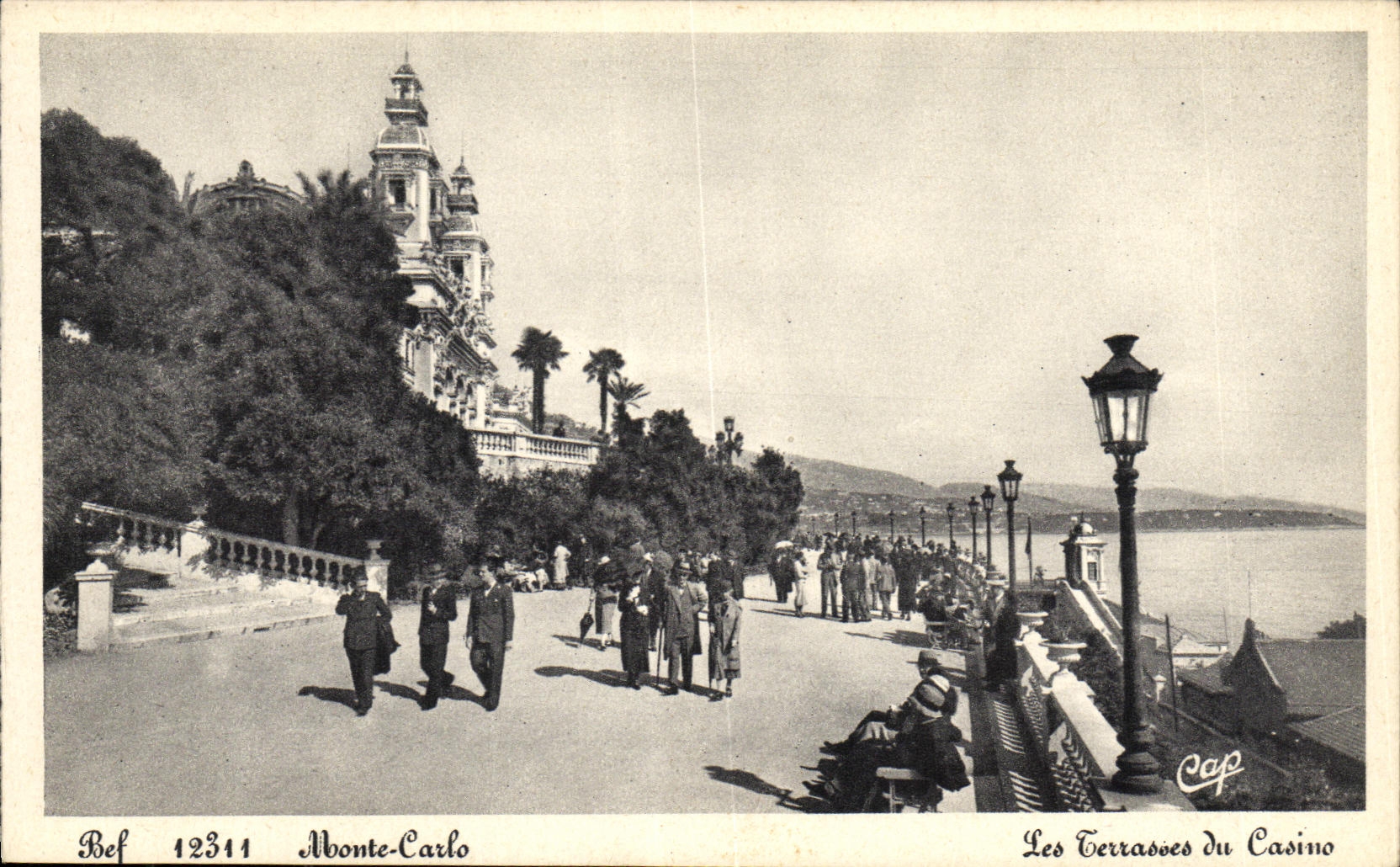 CPA Bef Monte Carlo Les Terrasses du Casino
