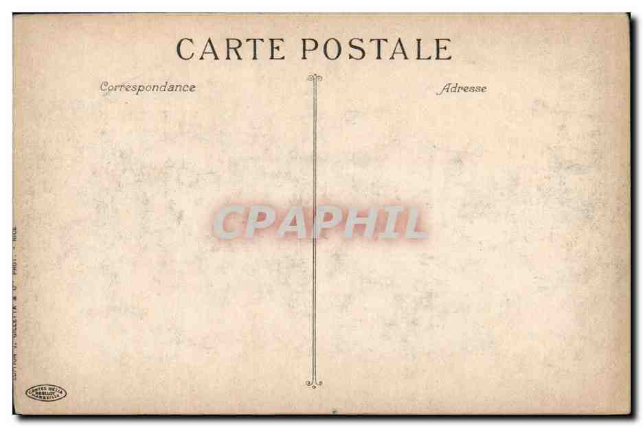 CPA Monte Carlo Vue generale prise de la route de la Corniche — Rückseite