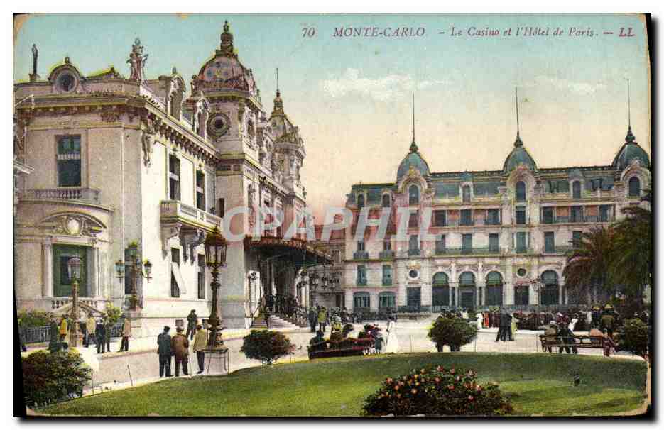 Monte-Carlo — The Casino and the Hôtel de Paris — LL
