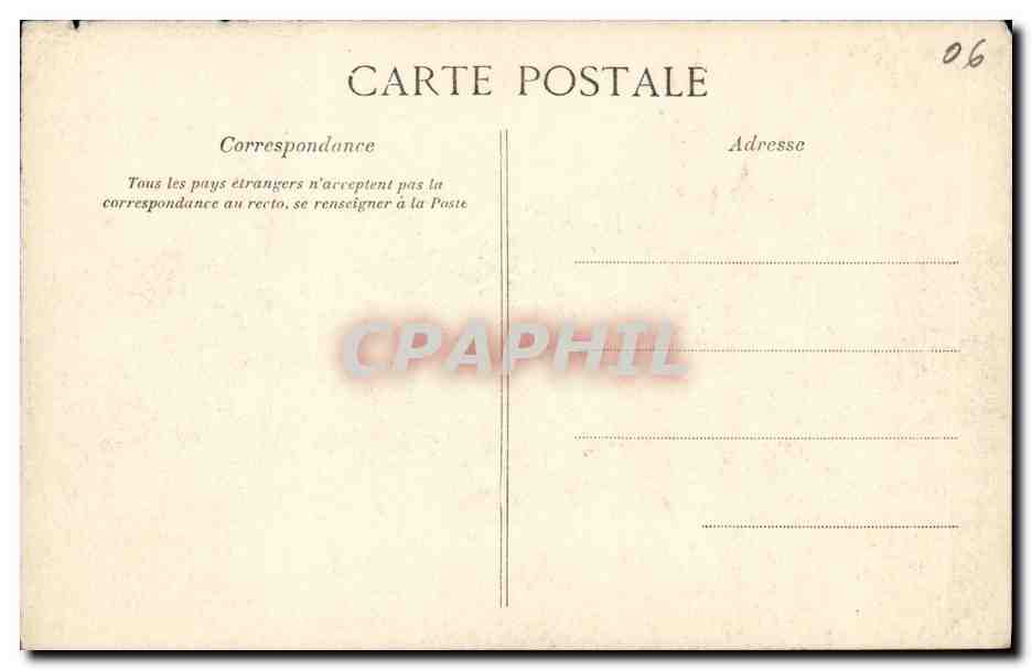 CPA Monte Carlo Terrasses du Casino  — Rückseite