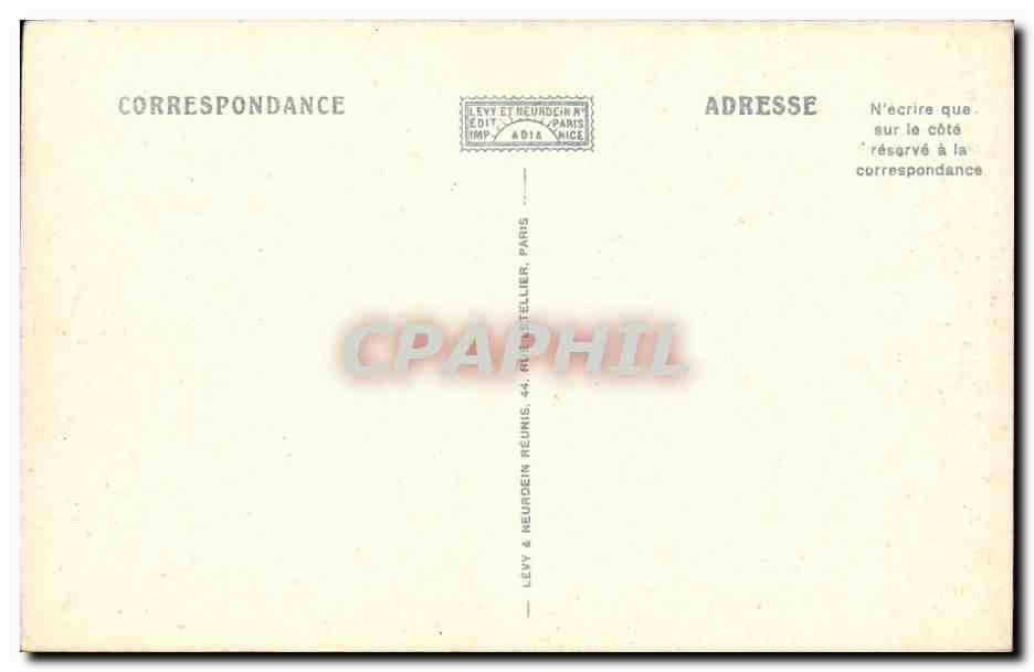 CPA Monte Carlo Le Casino et le Theatre — Rückseite