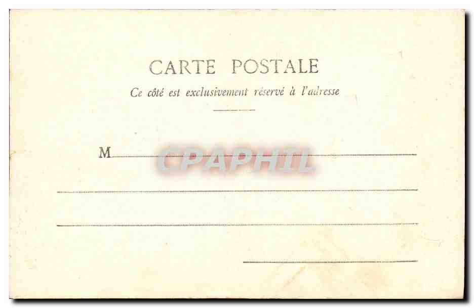CPA Monte Carlo Theatre et Terrasses — Rückseite
