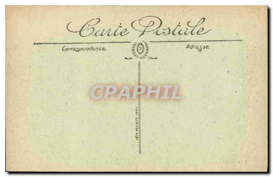 CPA Monte Carlo Vue dans les jardins Cactus — Rückseite