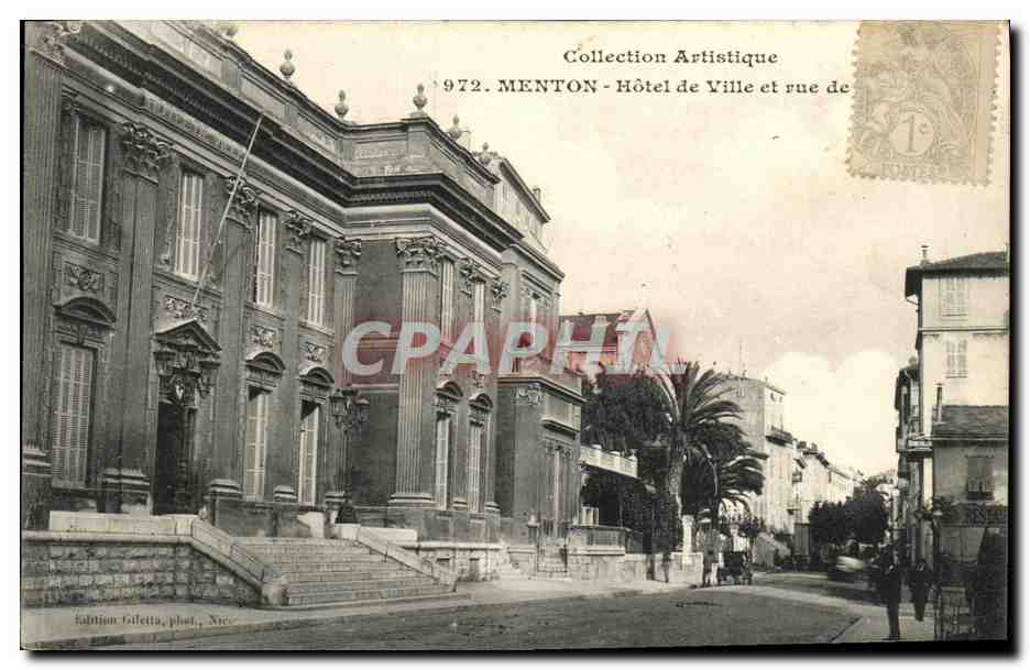 CPA Menton Hotel de Ville