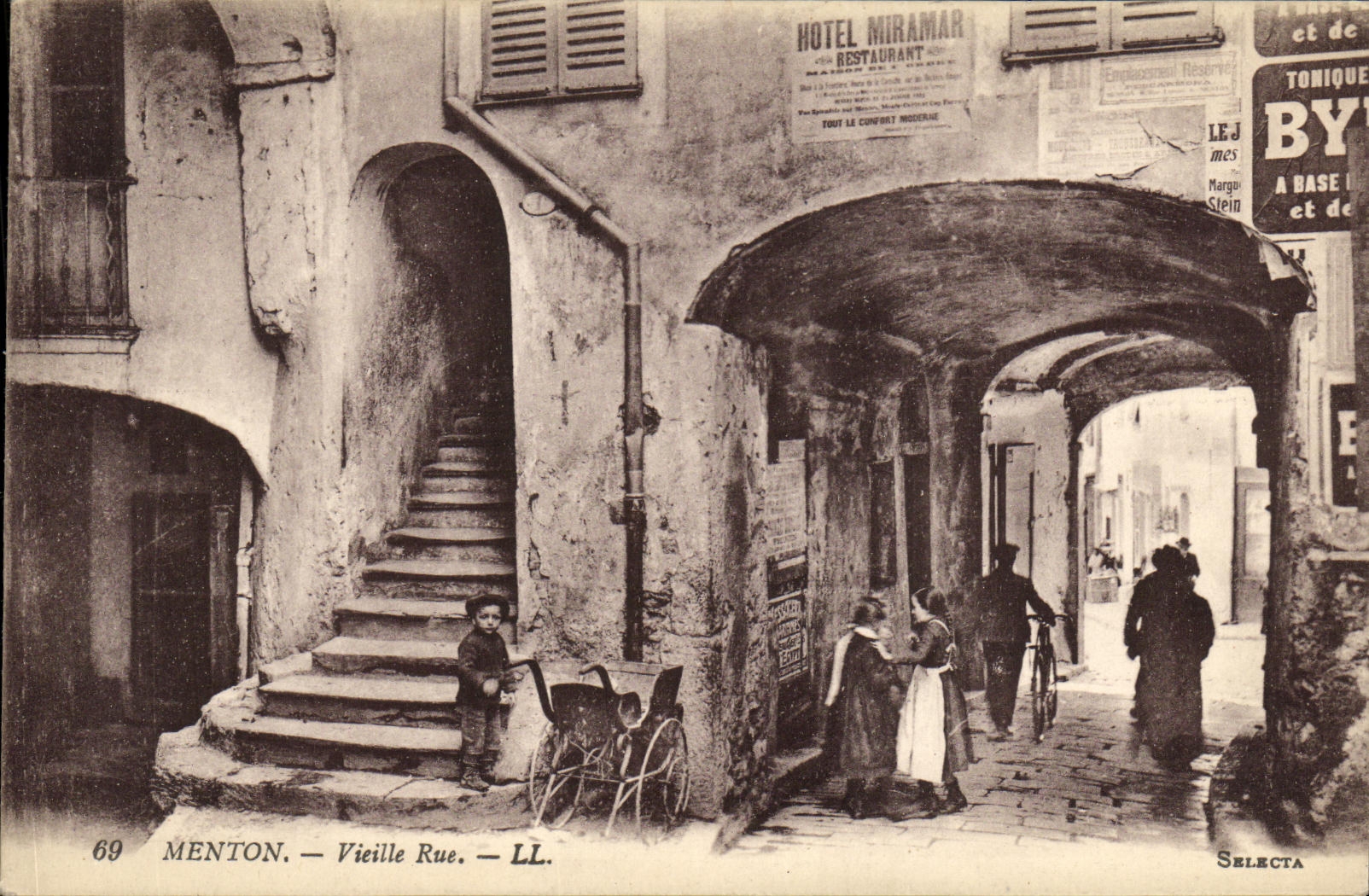 Menton — Vieille Rue — LL. — Selecta