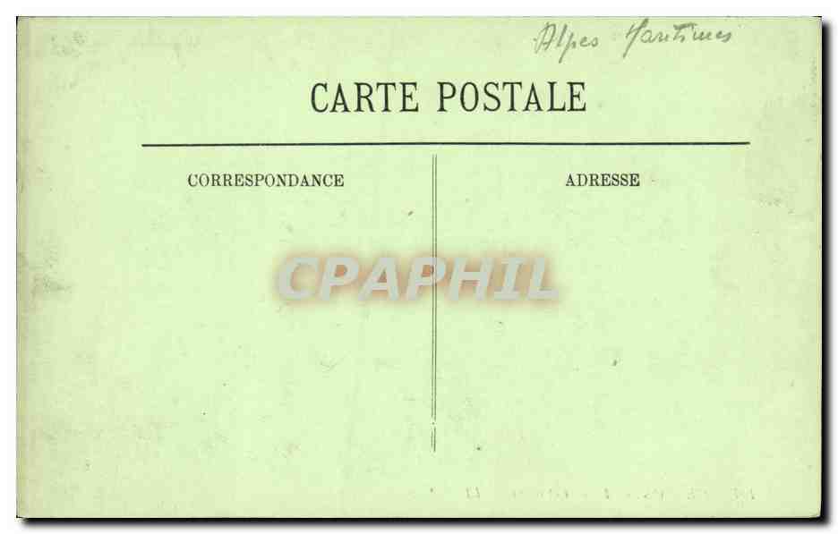 CPA Menton Etude d Oliviers  — Verso