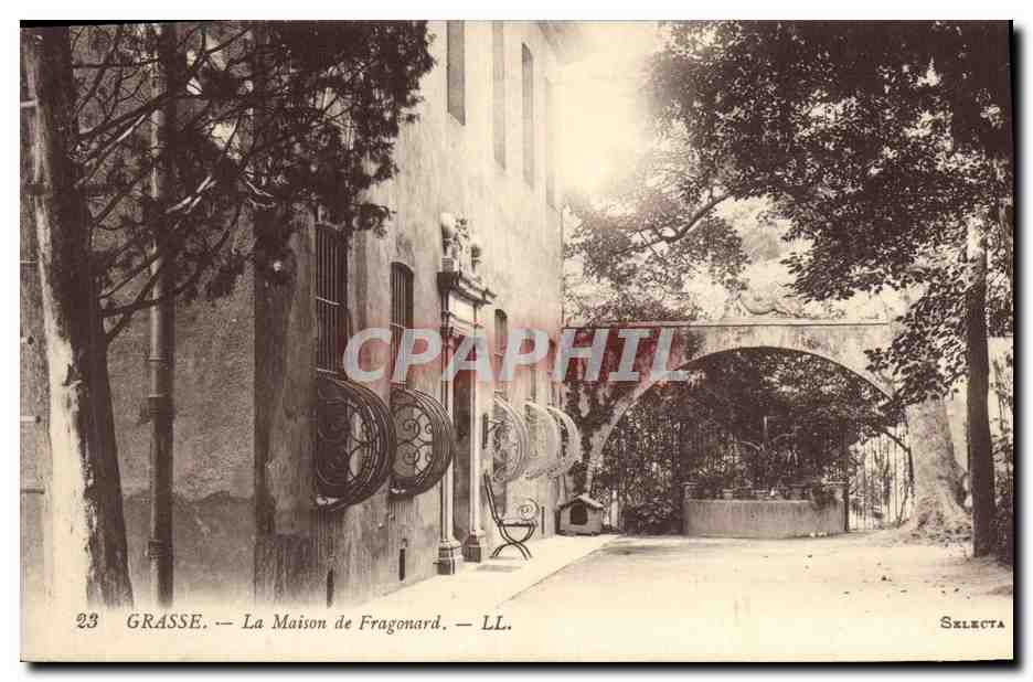 CPA Grasse La Maison de Fragonard