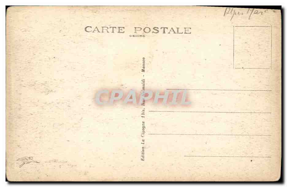 Saint-Jean-Cap-Ferrat — Saint-Hospice — Édition La Cigogne, Monaco — Back