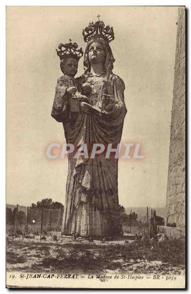 Die Madonna von St-Hospice — Si-Jean-Cap-Ferrat — Bloc Frères, Verleger Bordeaux — n° 3059