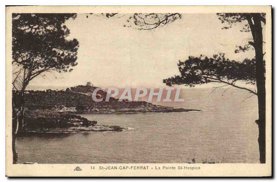 CPA St Jean Cap Ferrat La pointe St Hospice