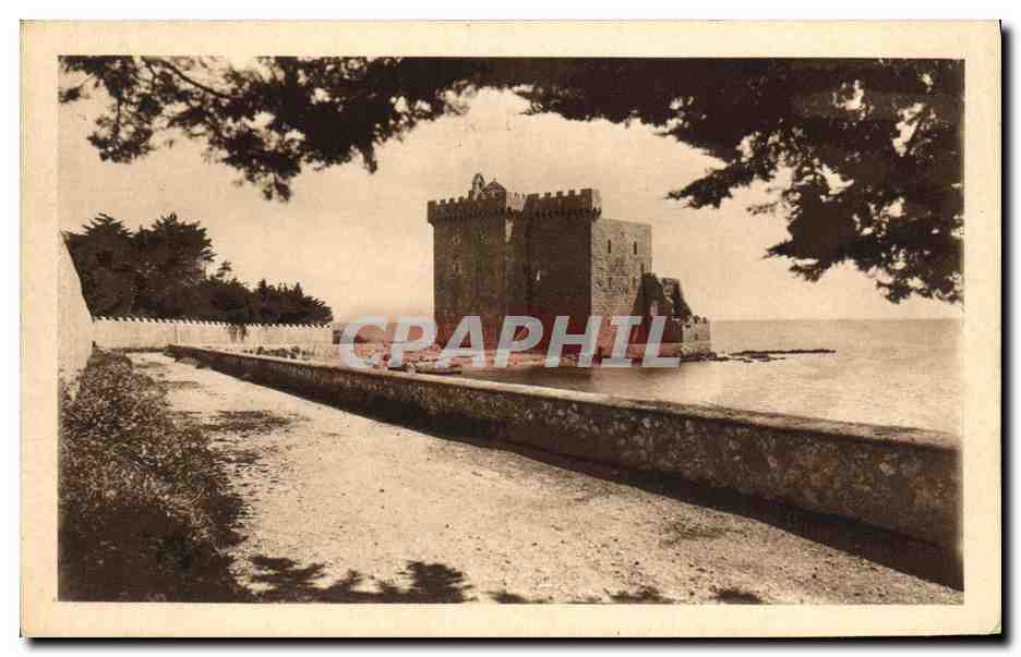 CPA Abbaye de N D de Lerins Ile Saint Honorat Monastere Fortifie du Xl e Siecle