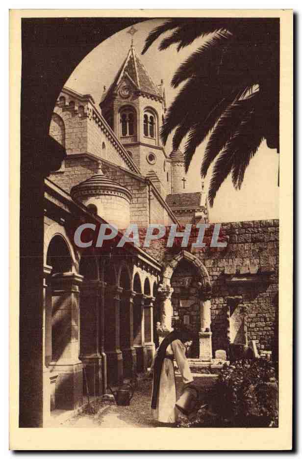 CPA Abbaye de N D de Lerins Ile Saint Honorat Un coin du Musee lapidaire