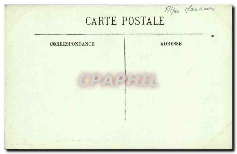 CPA Vence Interieur de l Eglise — Rückseite