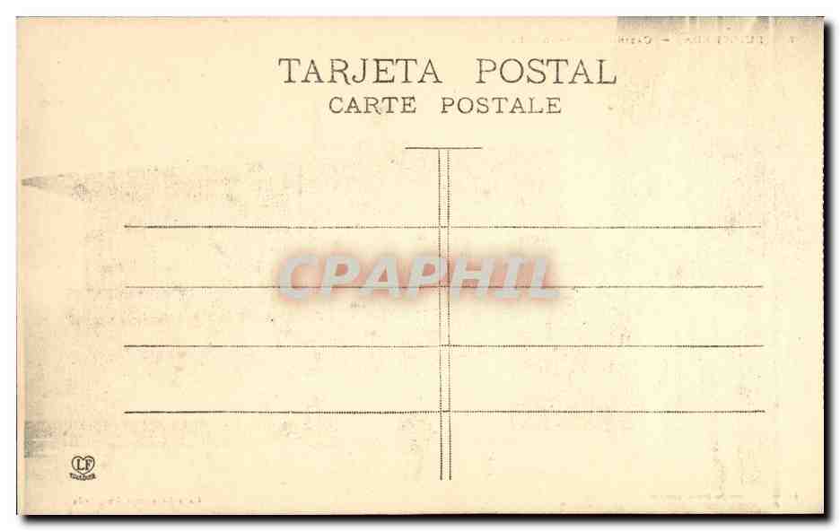 CPA Puigcerda Casino Ceretano Fachada principal — Back