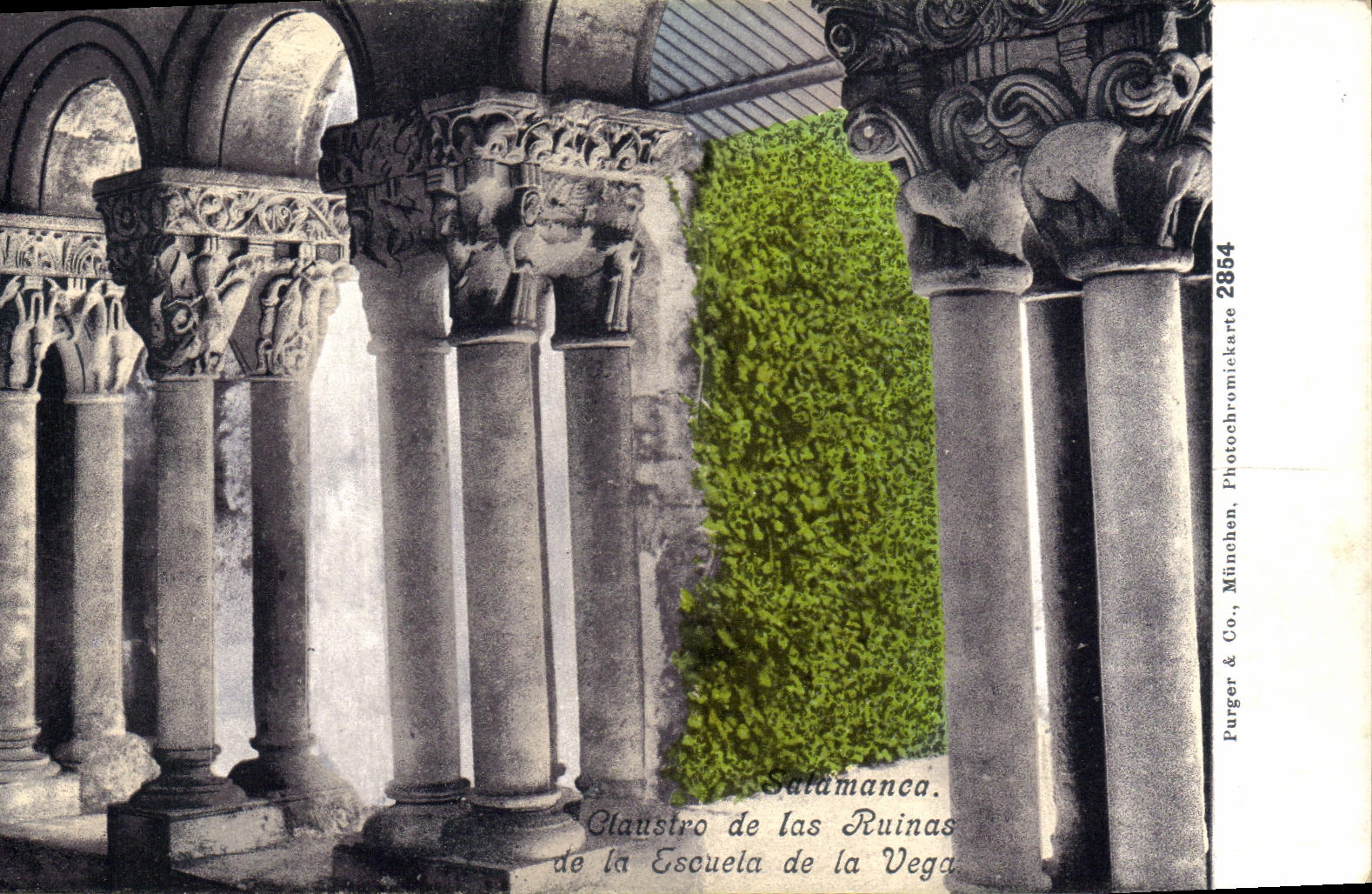 CPA Salamanca Glanstro de las Ruinas de la Esouela de la Vega