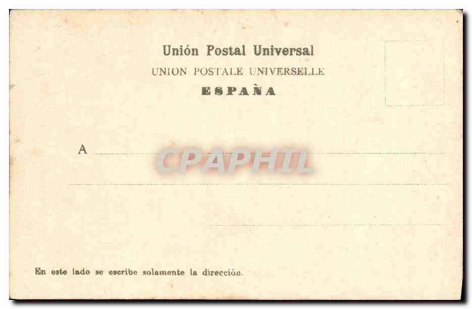 CPA Plaza de la Constitucion Tenerife — Verso