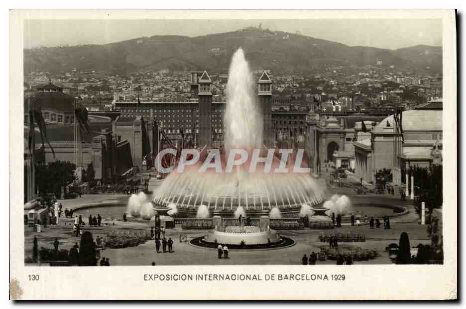 CPA Exposicion Internaoional de Barcelona 1929