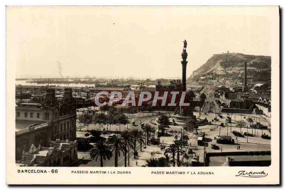 CPA Barcelona Passeig Maritim l la Duana