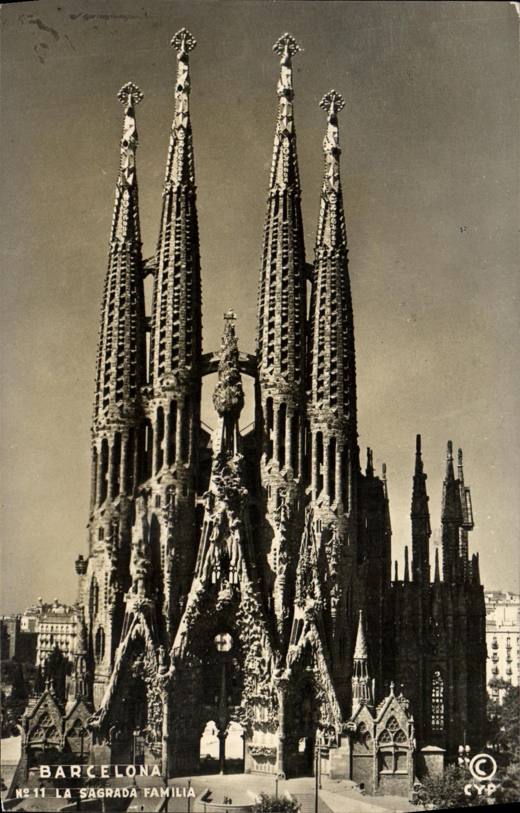 Barcelone — La Sagrada Familia — CYP n°11