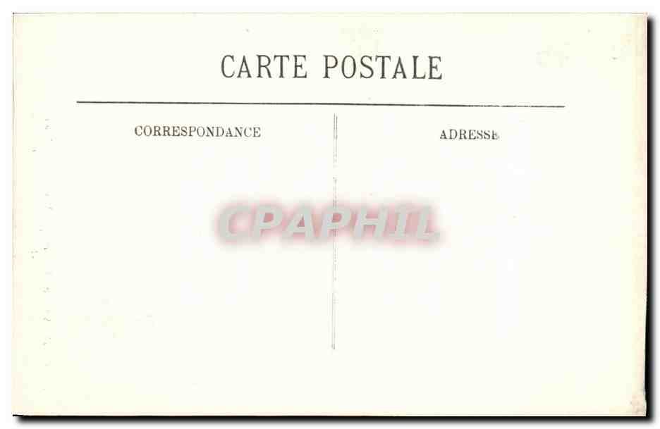 CPA Cagnes Montee du Chateau et l Eglise Saint Pierre Ane Mule — Verso