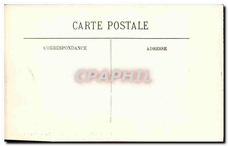 CPA Cagnes Vue sur le Vieux Canges et la Chaine des Alpes — Verso