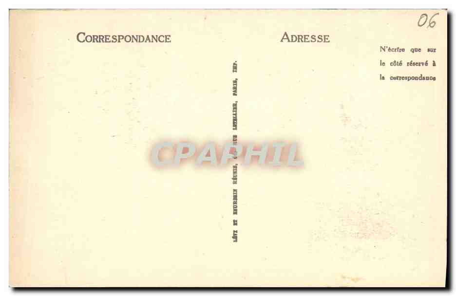 Cannes - L'Église et le Clocher du Mont Chevalier — LL, n°75 — Rückseite
