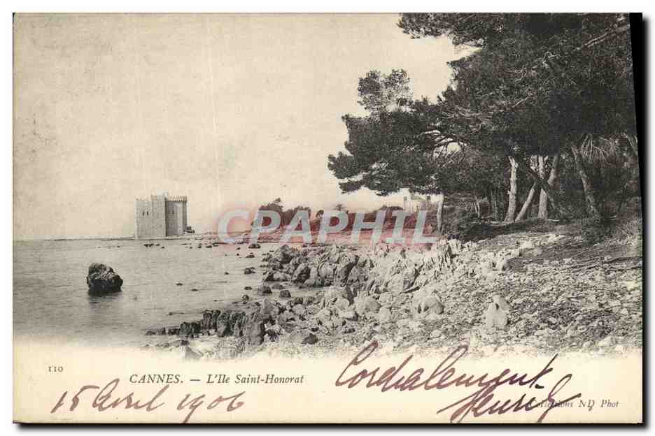 CPA Cannes L lle Saint Honorat