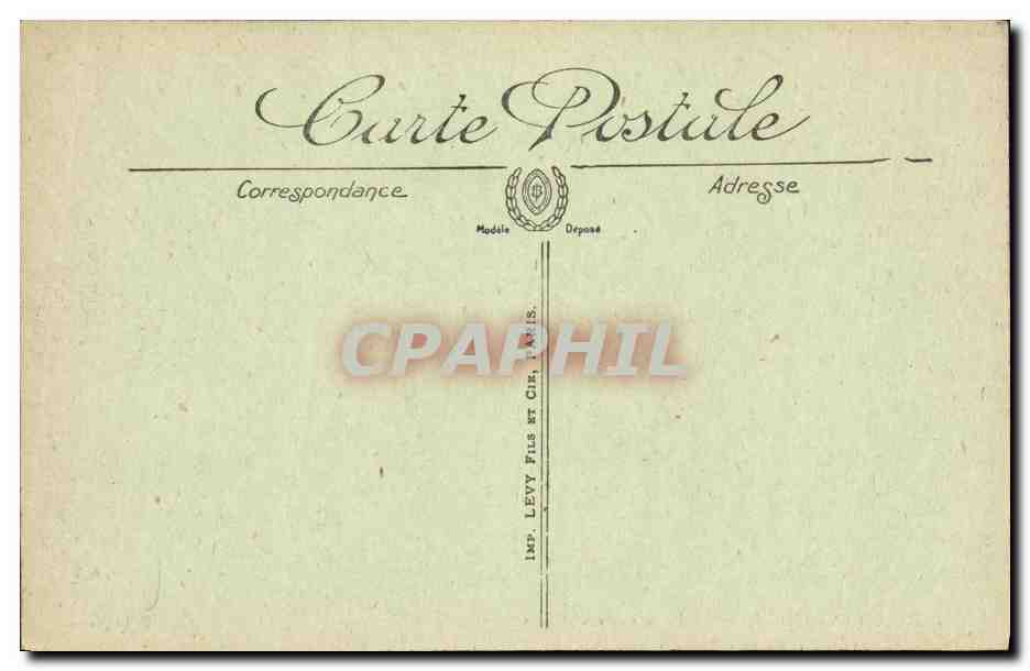 CPA Cannes Jardin et Hotel Gray d Albion — Verso