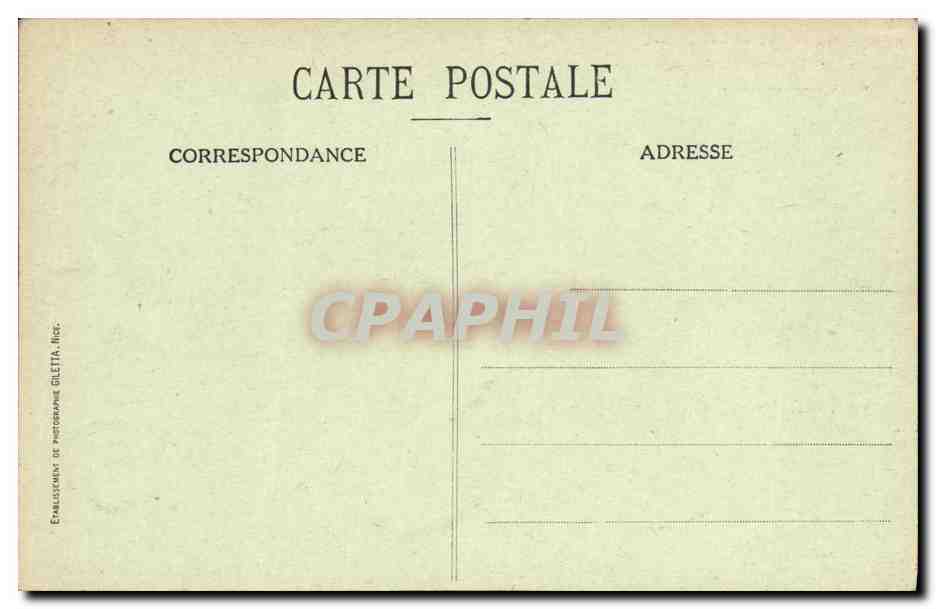 CPA Route de la Nouvelle Corniche d Or de Cannes a St Raphael — Verso