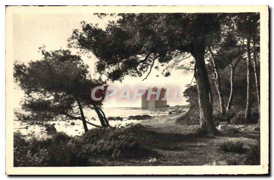 CPA Cannes Le Chateau St Honorat aux lles de Lerins