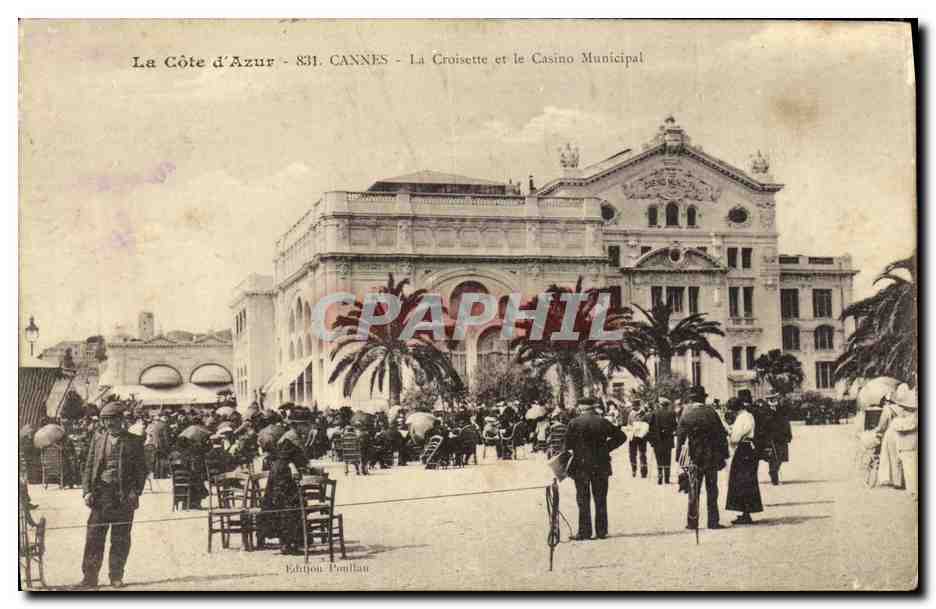 CPA Cannes La Croisette et le Casino Municipal