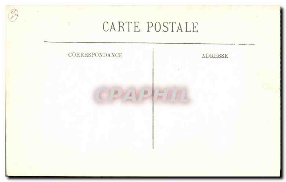 Forêt de Lente — Route Forestière de Combe-Laval, premier tunnel — éditeur non identifié, n° de série 2 — Verso