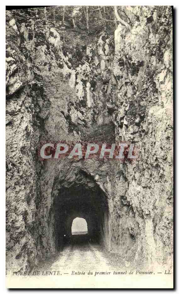 Forêt de Lente — Entrée du premier tunnel de Pionnier — LL