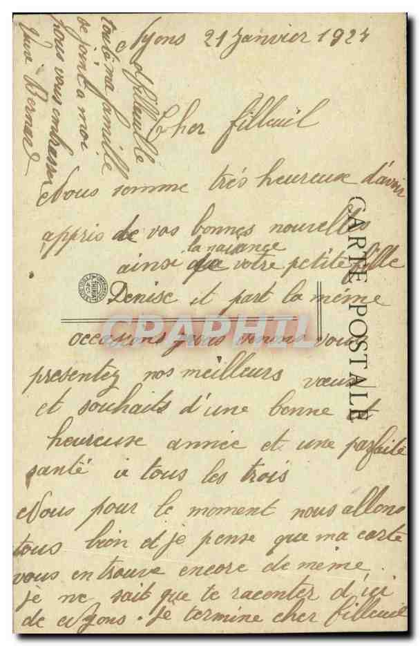 CPA La Drome Pittoresque Nyons Vue Generale — Rückseite