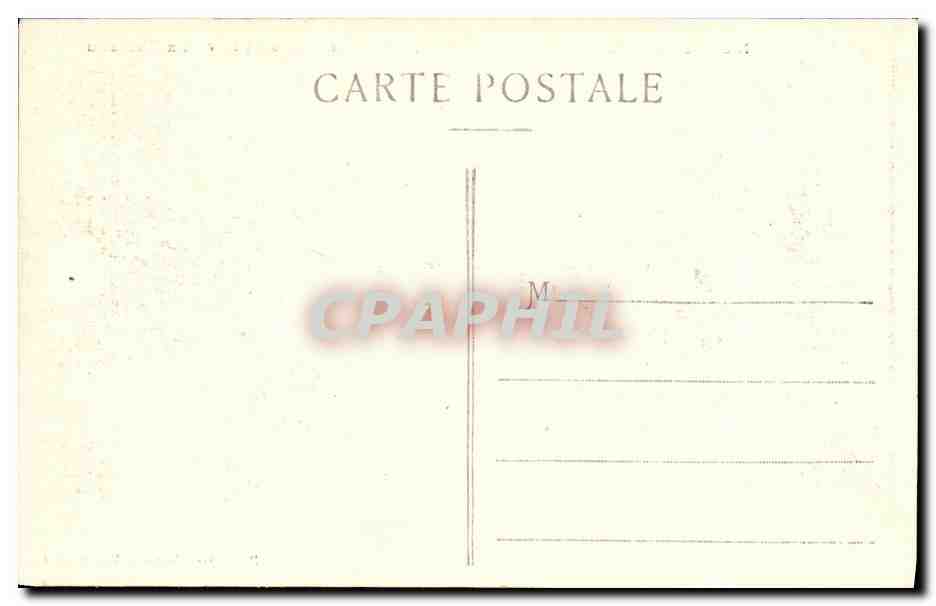 Montélimar — Quartier du Fust, les deux Ponts et le vieux Château — Papeterie Chapuis, Montélimar — Verso