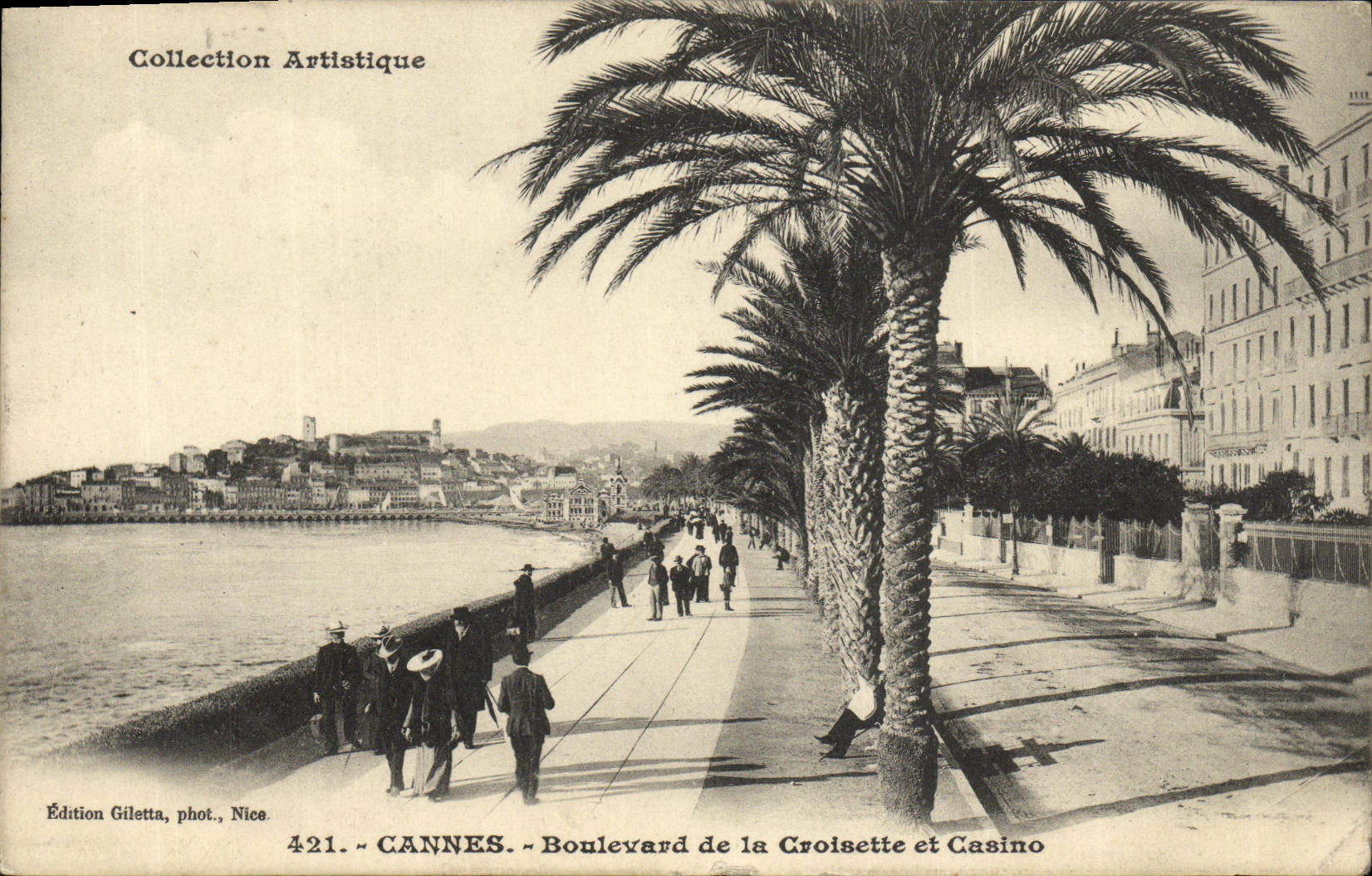 CPA Cannes Boulevard de la Croisette et Casino