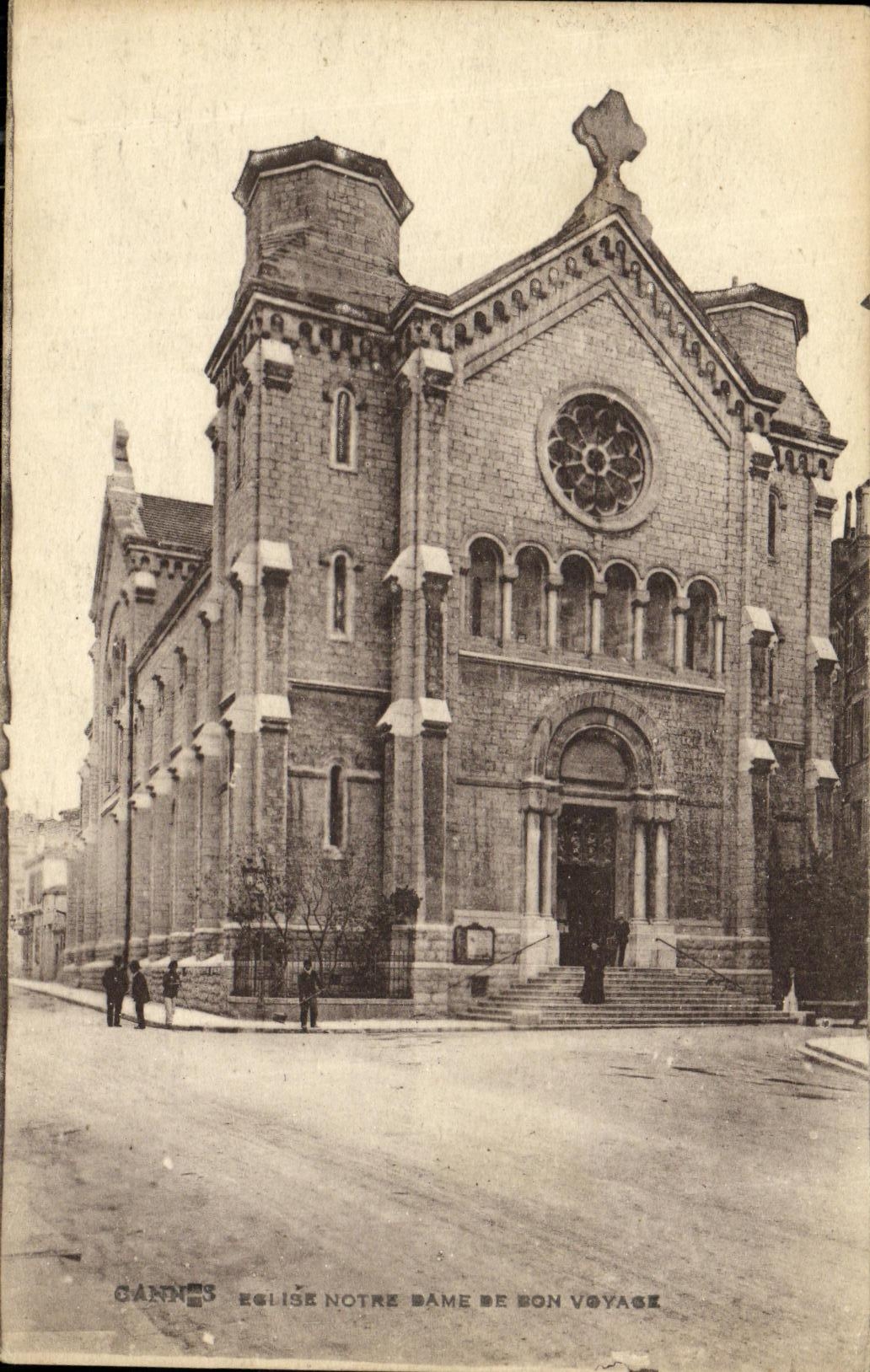CPA Cannes Eglise Notre Dame de Bon Voyage