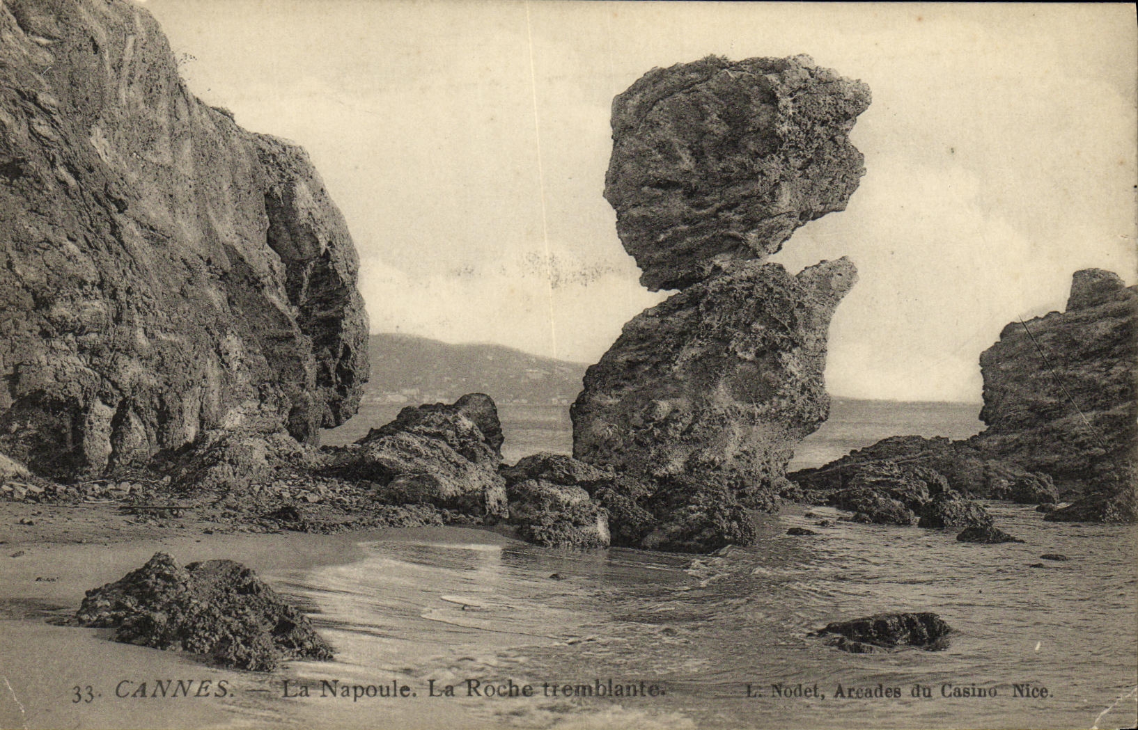 CPA Cannes La Napoule La Roche Tremblante