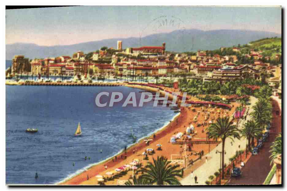 CPA Cannes La Croisette et le Suquet