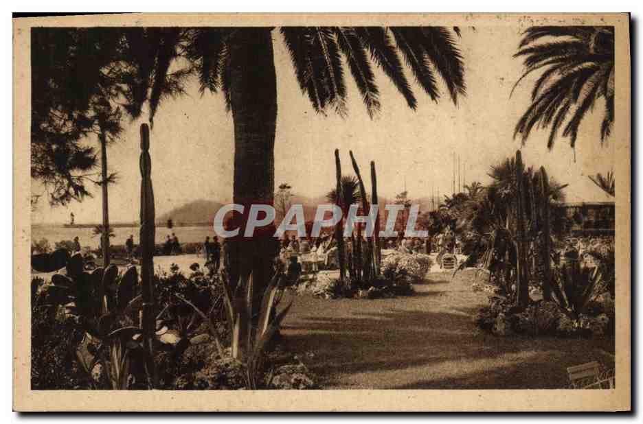 CPA Cannes Les Jardins sue la Croisette