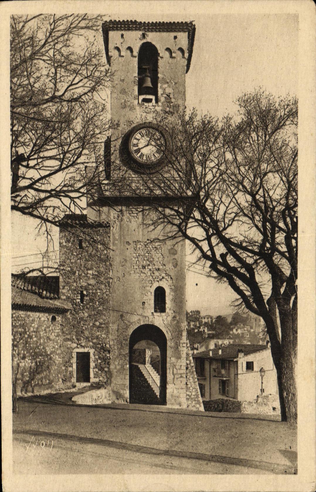 CPA Cannes Le Clocher du Mont Chevalier