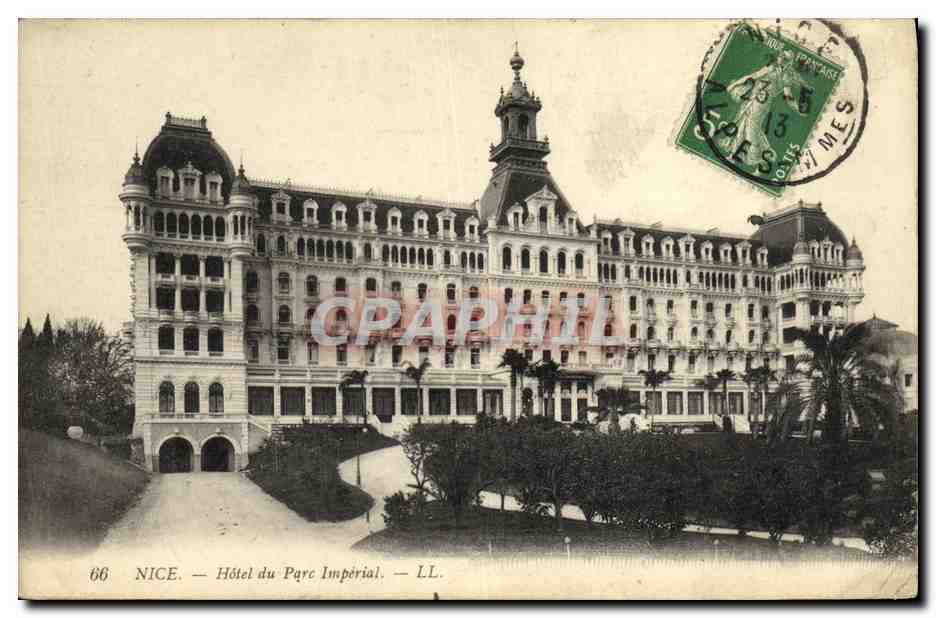 CPA Nice Hotel du Parc Imperial