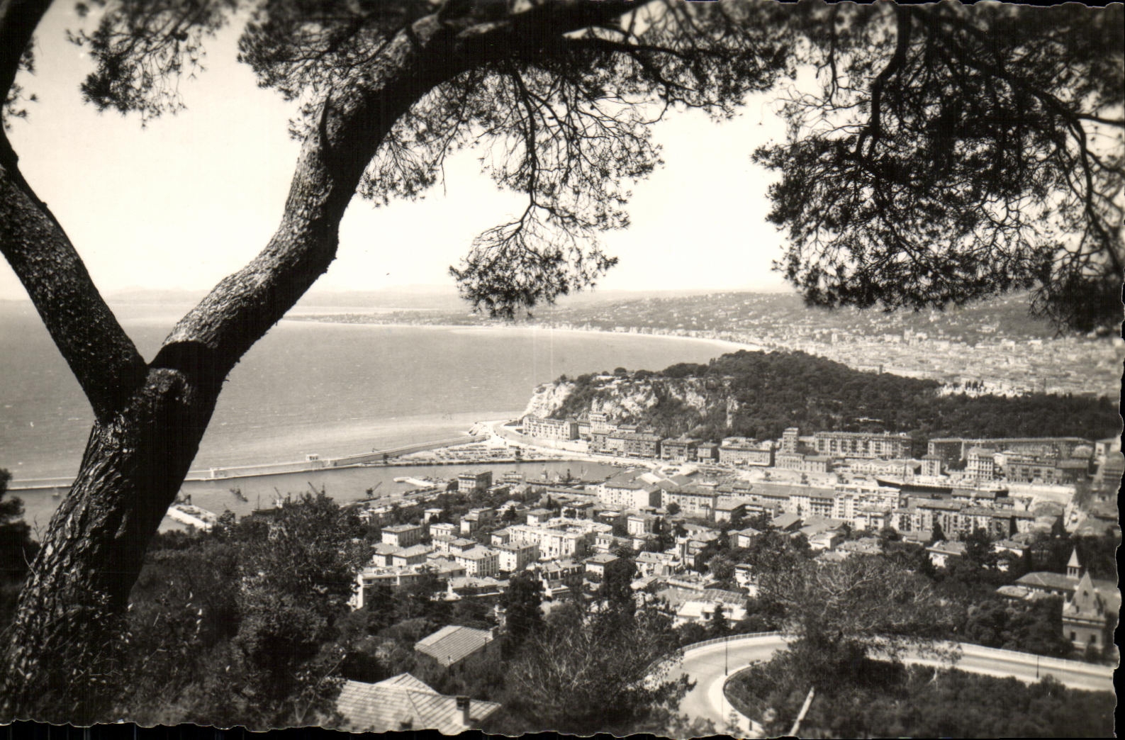 CPA Nice Vue Generale Prise du Mont Moron