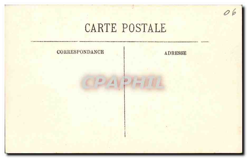 CPA Nice La Promenade du Mdi — Rückseite