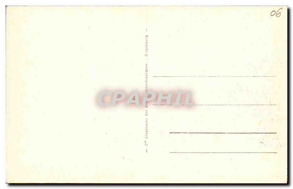 CPA Nice La Promenade des Anglais et le Mont Boron — Verso