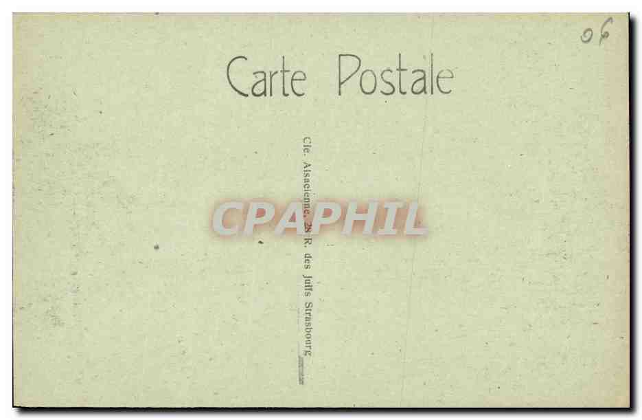 CPA Nice Quai des Etats Unis et les Ponchettes — Rückseite