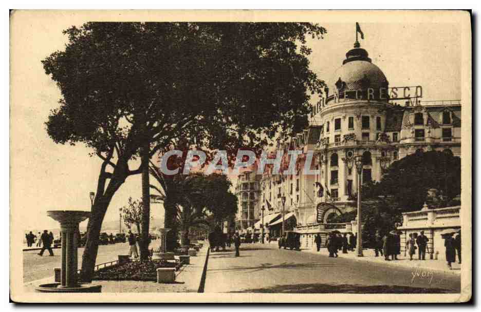 CPA Nice Promenade des Anglais Hotel Negresco