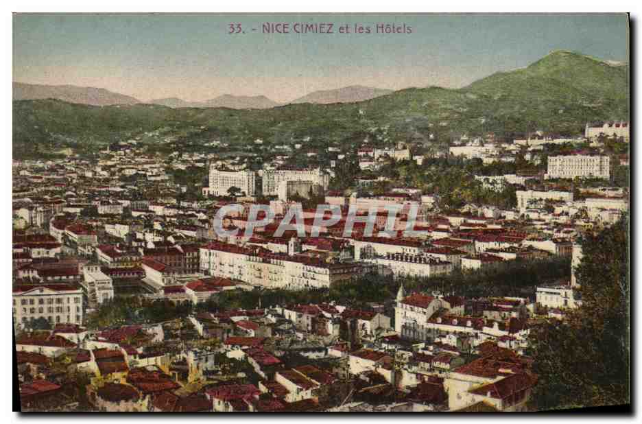 CPA Nice Cimiez et les Hotels