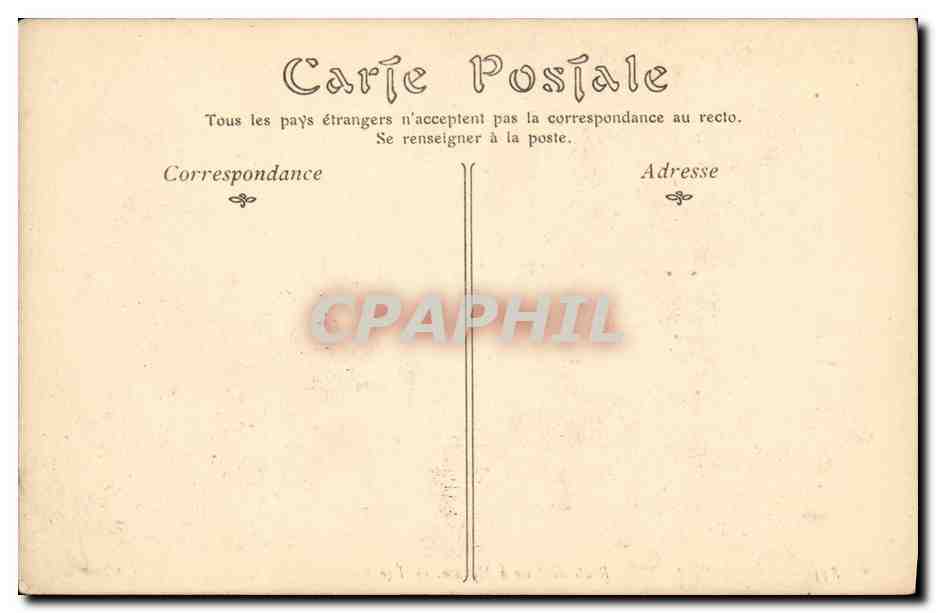 CPA Nice Route de Nice a Monaco — Rückseite