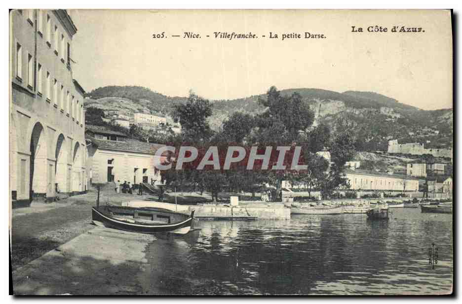 CPA Nice Villefranche La Petite Darse